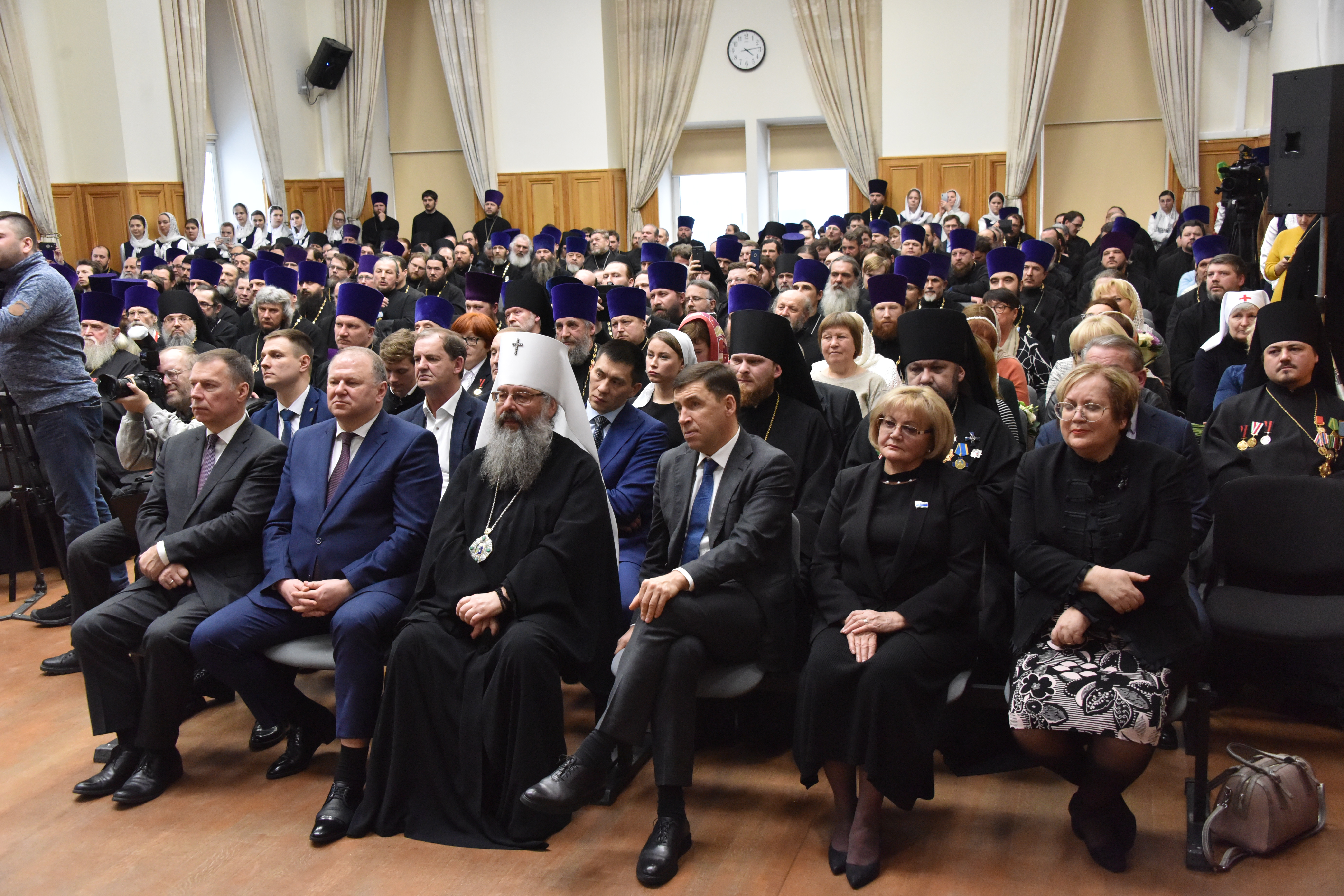Торжественный акт в честь 135-летия Екатеринбургской епархии 