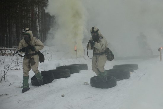 Лучшие результаты показали военнослужащие отдельного соединения РХБ защиты, дислоцированного в Свердловской области. Фото: пресс-служба ЦВО
