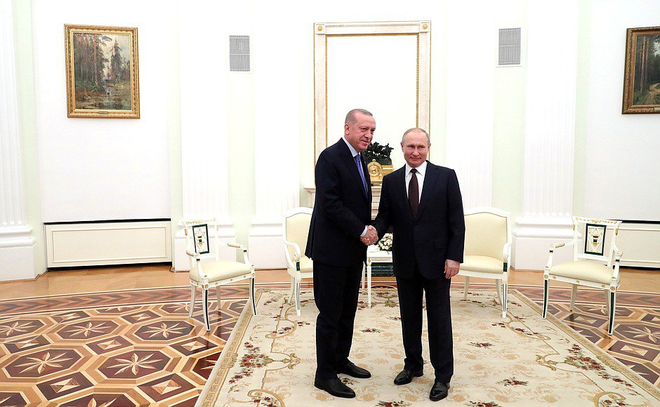 Президент России и Президент Турции