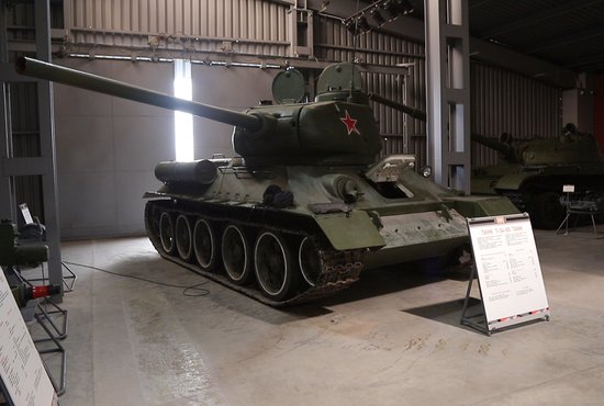 Легендарный танк Т-34-85 готовится к Параду Победы в Нижнем Тагиле. Фото: пресс-служба УВЗ
