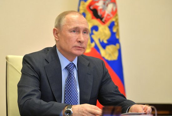 Это уже четвёртое обращение Владимира Путина к россиянам в связи с коронавирусом. Фото: пресс-служба Кремля
