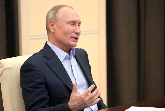 Владимир Путин выступит с обращением 9 мая. Фото: сайт Кремля