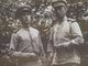 Красноармеец Василий Иванович Лежнев (слева) вместе с боевым товарищем, 1945 год. Фото: Из личного архива Людмилы Коркиной.