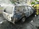 Mazda 3 сгорела полностью на площади 5 кв. м. Фото: пресс-служба ГУ МЧС России по Свердловской области