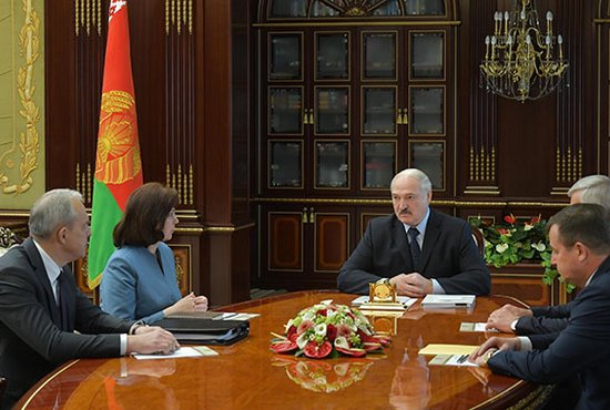 На совещании у главы государства обсуждался вопрос об обновлении состава правительства. Фото: пресс-служба Президента  Республики Беларусь