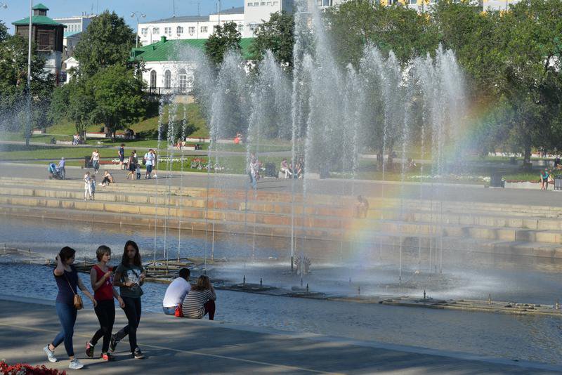 Летняя жара в Екатеринбурге
