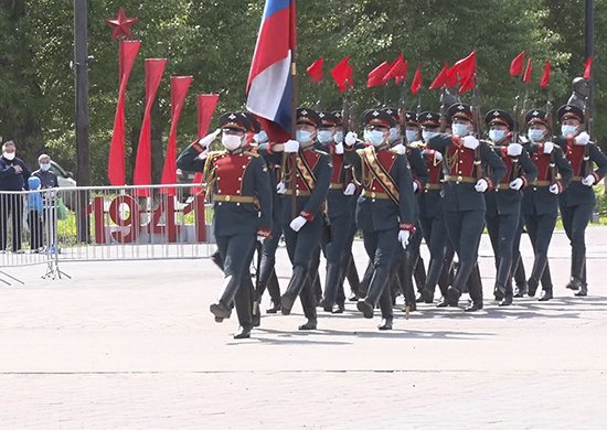 Парад Победы в Екатеринбурге 24 июня