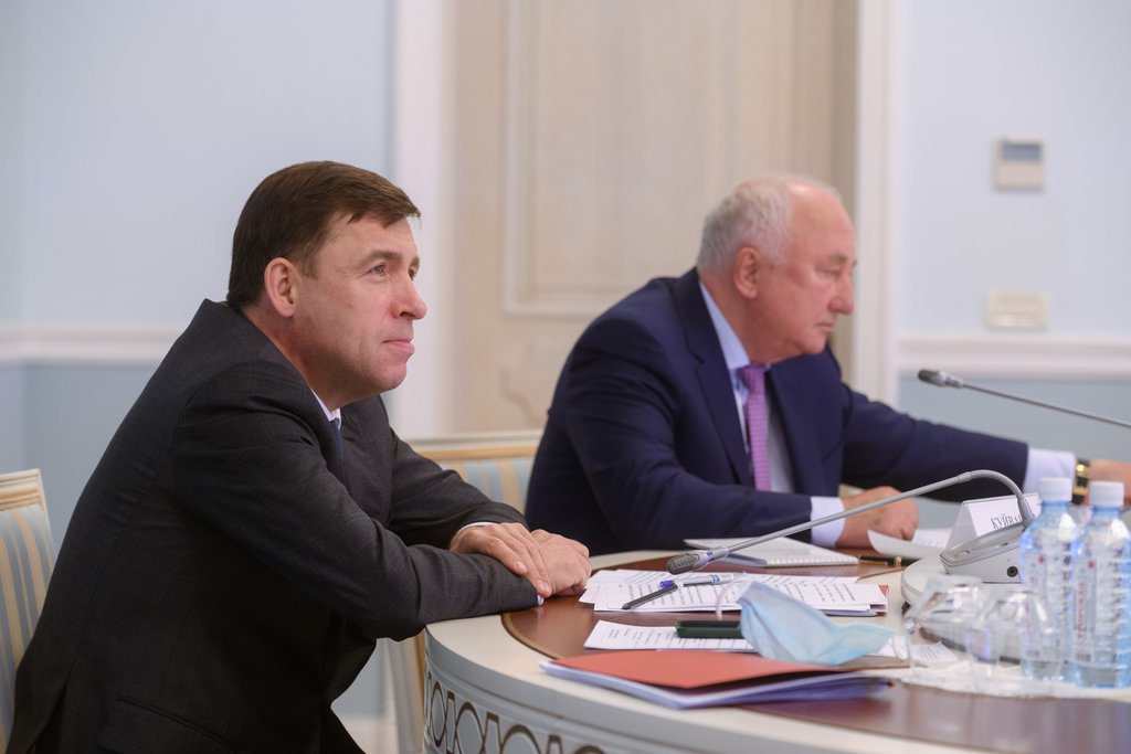 Евгений Куйвашев и Сергей Скуратов