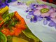 Особенной популярностью, по словам Ольги Вотяковой, пользуются разные цветочные сюжеты на платках. Фото: Галина Соловьёва