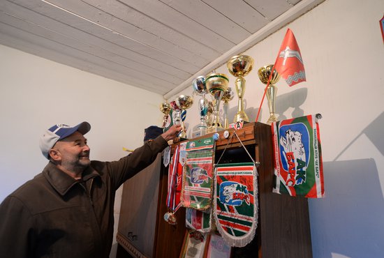 Хоккейная команда «Звезда» была создана 40 лет назад по инициативе местного жителя Рафиля Зиятдинова. Фото: Павел Ворожцов.