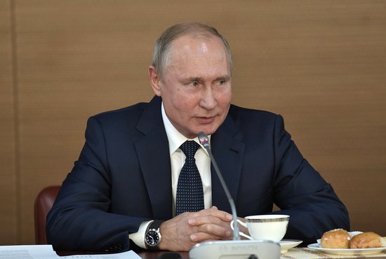 7 октября Владимир Путин проведёт более десятка международных телефонных разговоров. Фото: пресс-служба Кремля