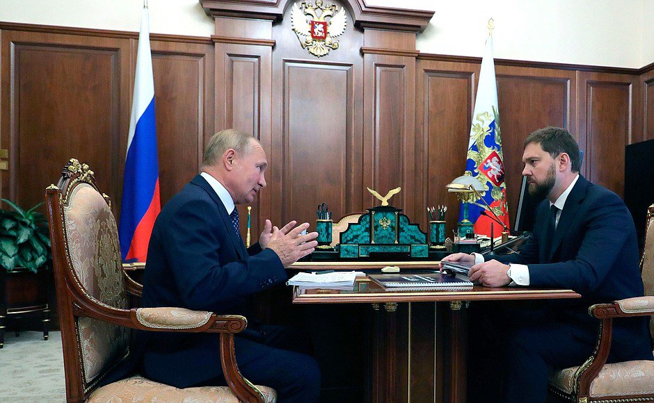 Владимир Путин провёл рабочую встречу с Игорем Бариновым.