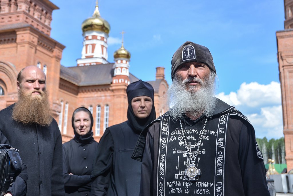 Отец Сергий в Среднеуральском женском монастыре