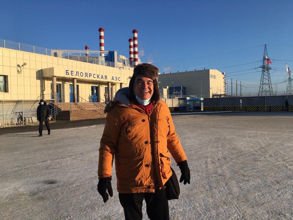 Оливер Стоун на Белоярской АЭС