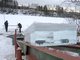 Рассказываем и показываем, как заготавливают лёд для главной праздничной площадки Екатеринбурга. Фото: Павел Ворожцов.