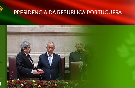 Все мероприятия с участием главы государства, запланированные на ближайшие дни, отменены. Фото: скриншот с сайта президента Португалии