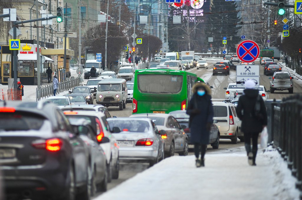 пробки в Екатеринбурге