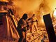 В Полевском крупный пожар минувшей ночью был в коллективном саду. Фото: пресс-служба ГУ МЧС России по Свердловской области