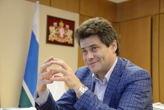 Александр Высокинский будет исполнять обязанности губернатора Свердловской области с 24 марта по 7 апреля. Фото: Павел Ворожцов.