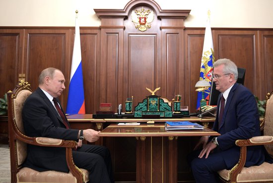 Напомним, что Иван Белозерцев был избран губернатором Пензенской области в сентябре 2015 года. Фото: пресс-служба Кремля