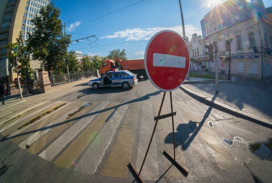 Движение перекроют на семи участках в центре уральской столицы. Фото: пресс-служба мэрии Екатеринбурга.