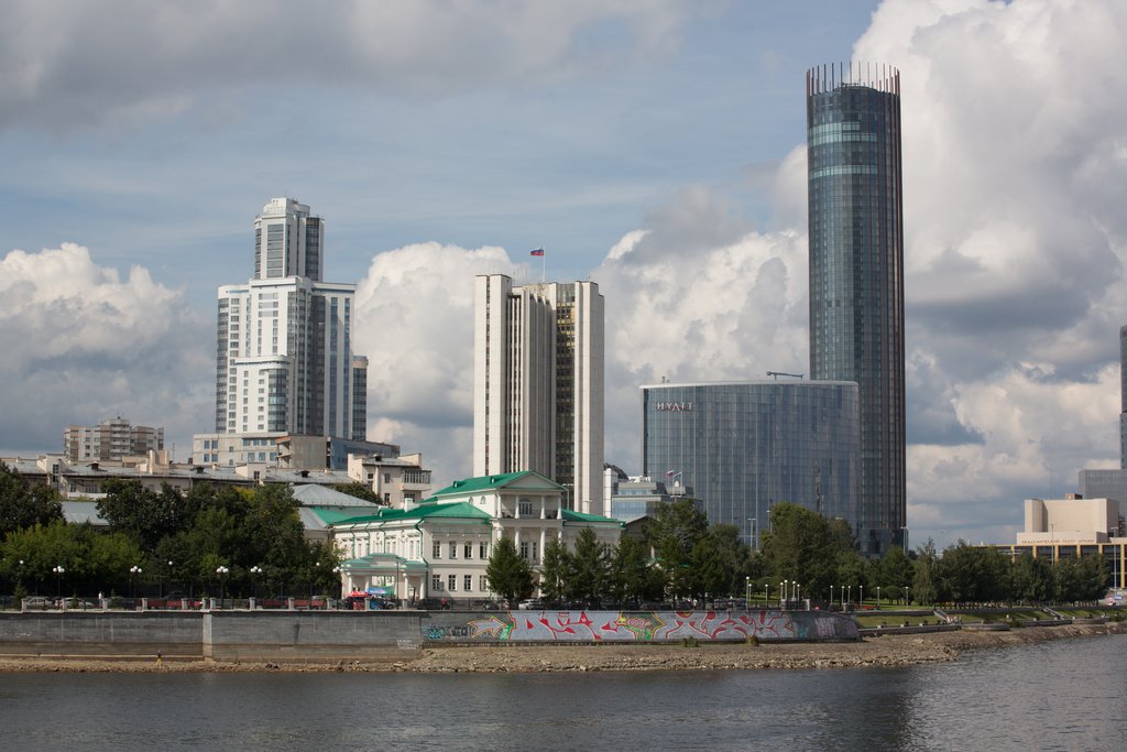 Здания Екатеринбург-Сити