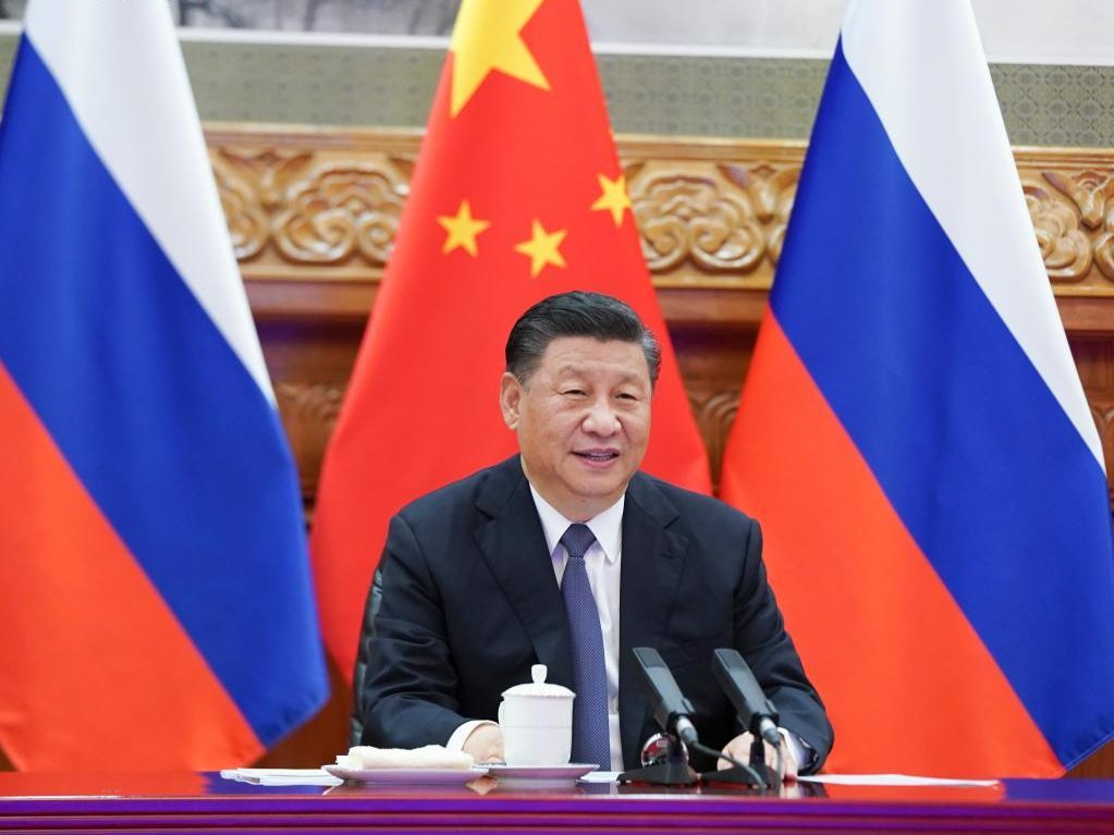 Встреча Владимира Путина и Си Цзиньпина по случаю 20-летия подписания российско-китайского договора о дружбе и добрососедстве.