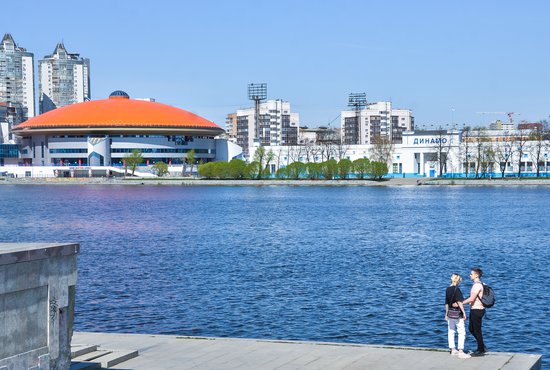 Стадион "Динамо" станет тренировочной площадкой для участников Универсиады. Фото: Галина Соловьёва