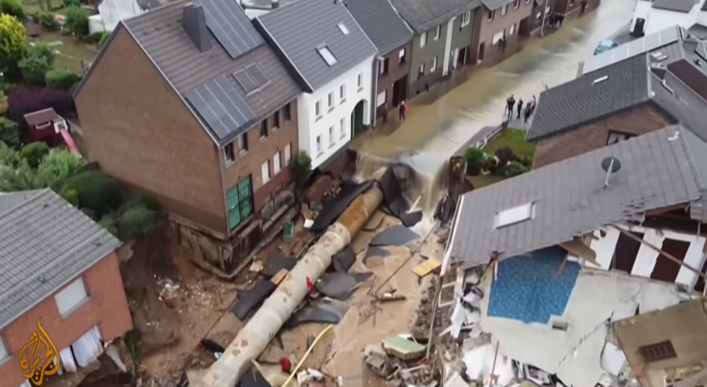 Потоп в Бельгии