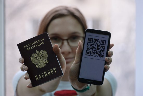 Вход будут проверять в том числе и по паспортам. Фото: Павел Ворожцов