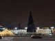 55-метровую ёлку украшают 5 тысяч светодиодных фонариков. Фото: Оксана Жилина