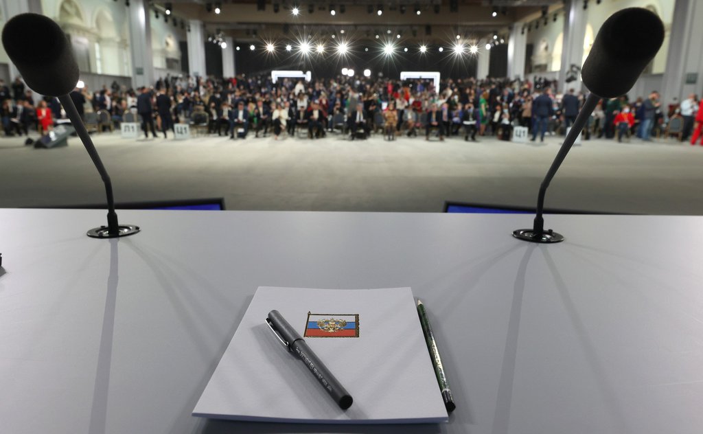 пресс-конференция Владимира Путина