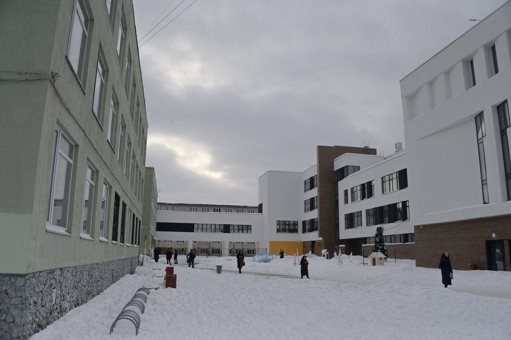 Новый корпус школы № 167 в Екатеринбурге