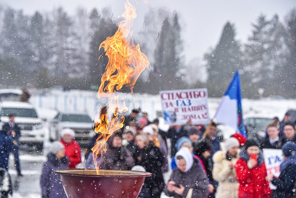 Староуткинск получил газопровод в марте 2019 года – к 290-летию посёлка. Фото: Алексей Кунилов