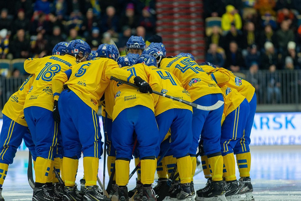 Сборная Швеции перед финальным матчем чемпионата мира 2019 года