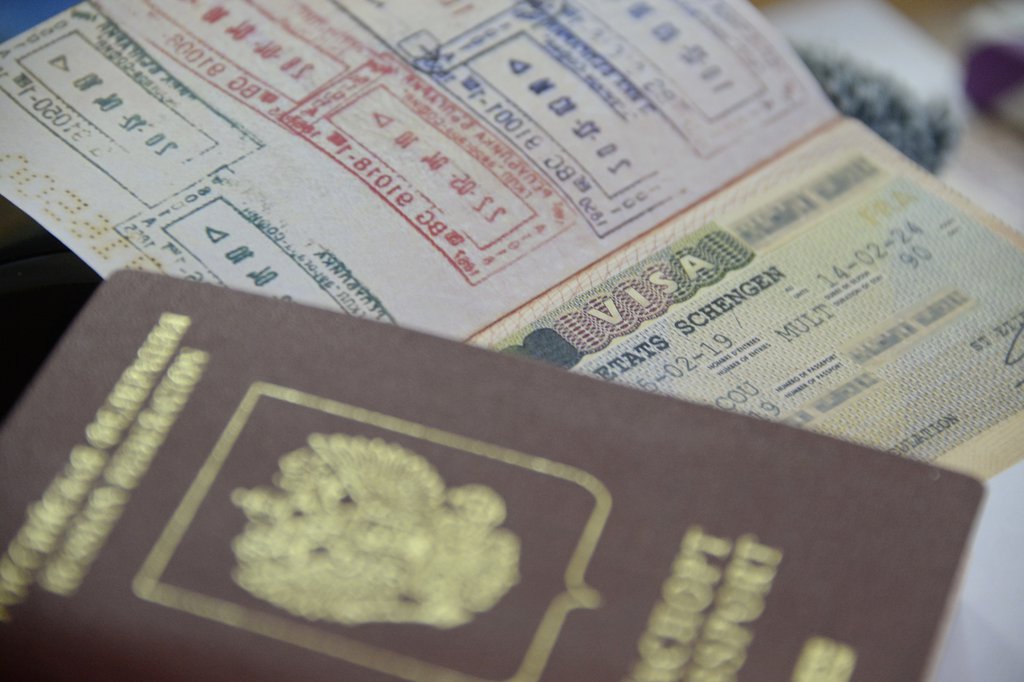 Паспорт с визами