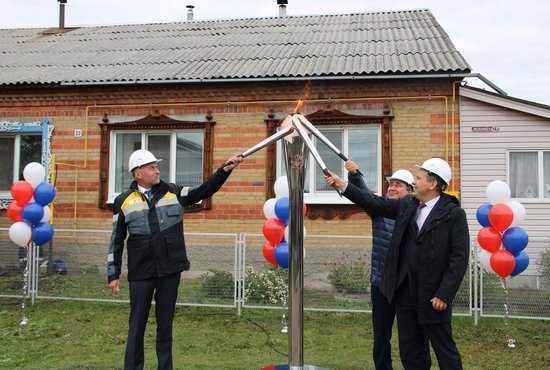 Новые газопроводы позволят подвести газ к 166 домовладениям. Фото: департамент информполитики Свердловской области