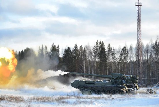 Самоходные артиллерийские установки применяют для поражения целей и объектов противника в тактической глубине обороны за линией фронта. Фото: telegram-канал УВЗ