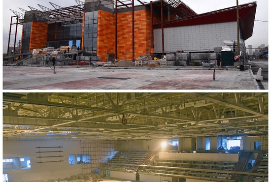 Строительство Дворца дзюдо началось в апреле 2020 года. Фото: департамент информполитики Свердловской области