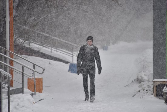 На Среднем Урале 12 декабря ожидаются сильный снегопад и ветер с порывами до 18 метров в секунду. Фото: Полина Зиновьева