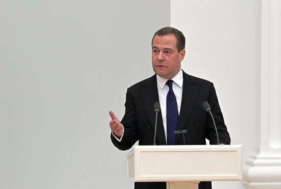 Новую должность, которую занял Дмитрий Медведев, учредил Владимир Путин. Фото: пресс-служба Кремля