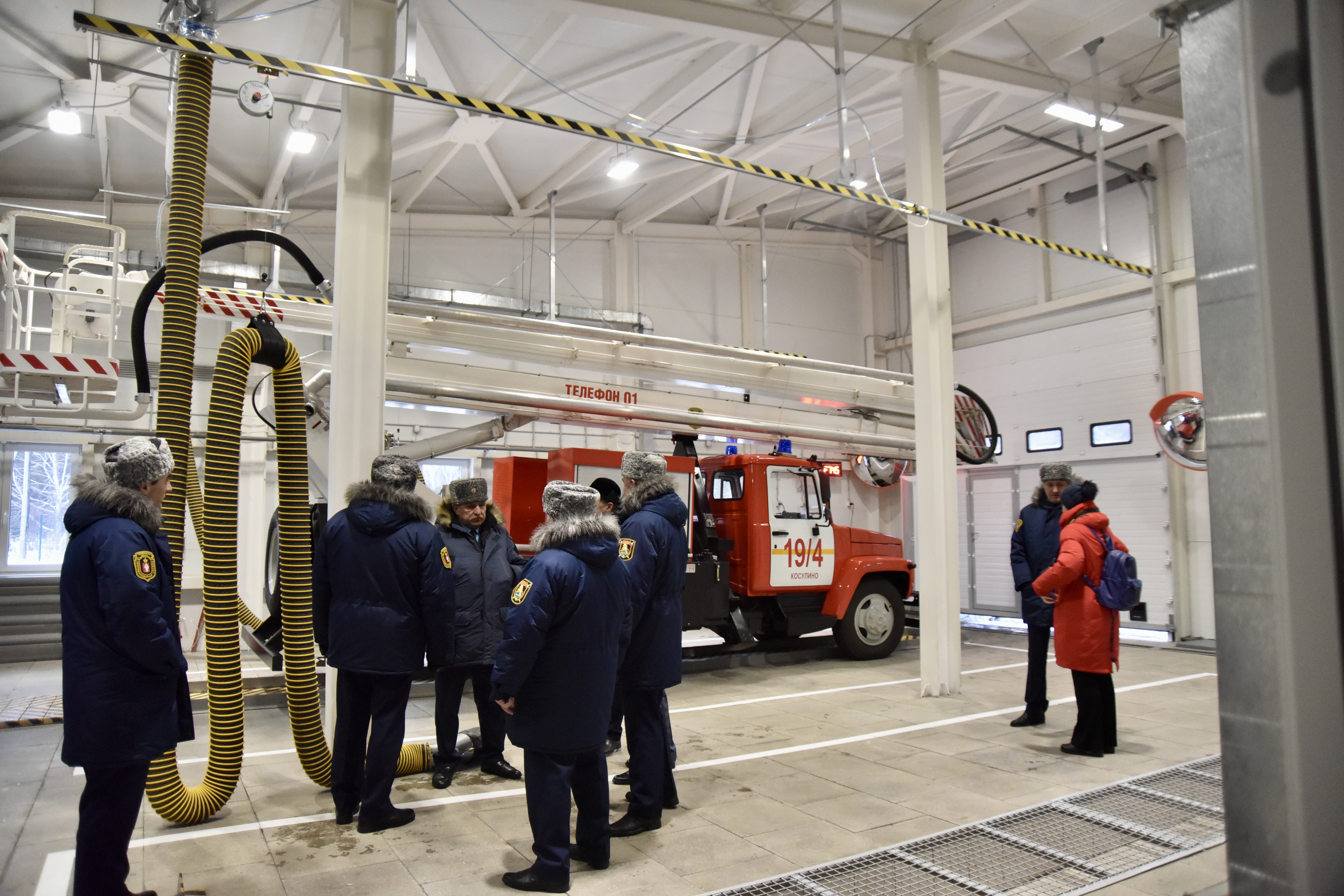 В Косулино дан старт работе нового пожарного депо: Общество: Облгазета