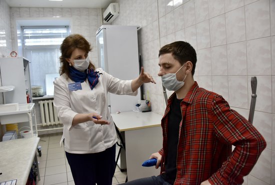 За три дня более 750 работников Социального фонда России прошли необходимые обследования в Екатеринбурге. Фото: Полина Зиновьева