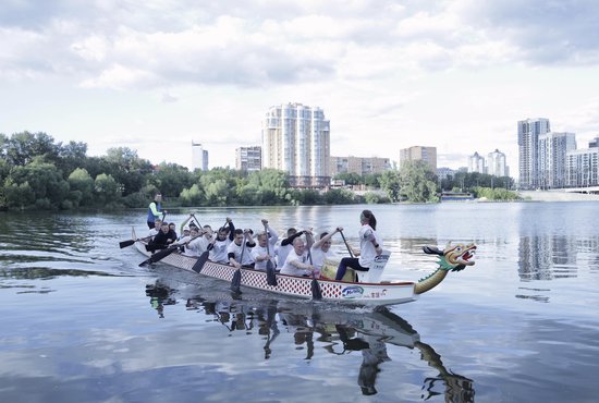 Сюрпризом для зрителей станет гордость флотилии — лодка класса «Дракон». Фото: пресс-служба УрГУПС