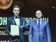 Свердловчанин Антон Батаков (слева) стал обладателем премии в прошлом году. Сейчас он возглавляет региональное отделение Клуба молодых промышленников. Фото: Павел Ворожцов