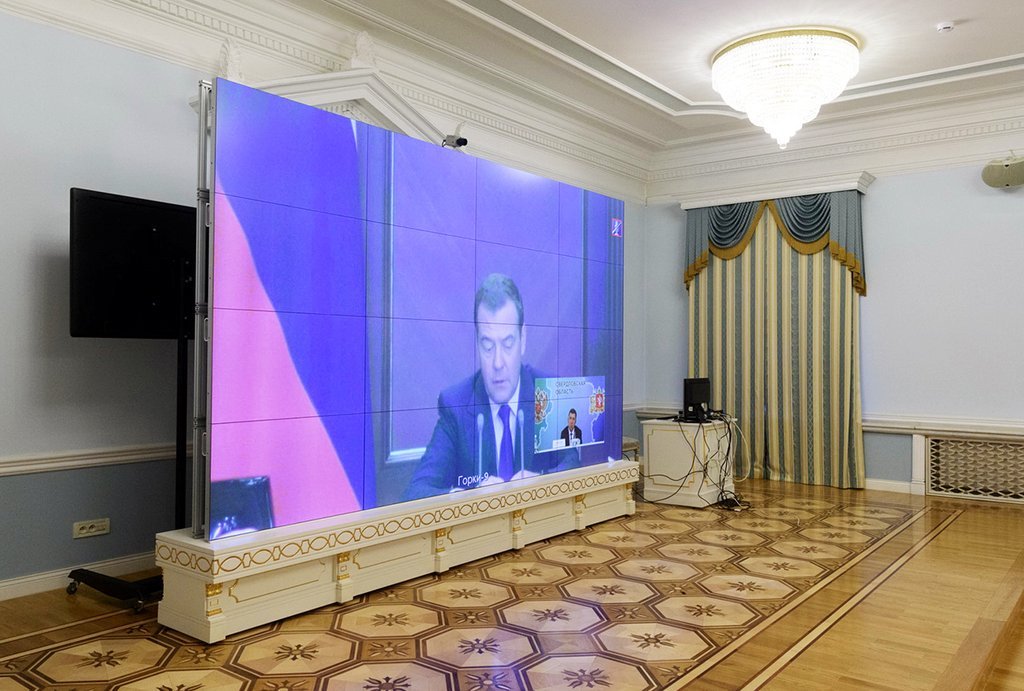 Видеоконференция. Заседание президиума Совета при Президенте России по стратегическому развитию