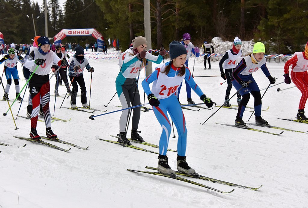лыжные соревнования на приз «Областной газеты».