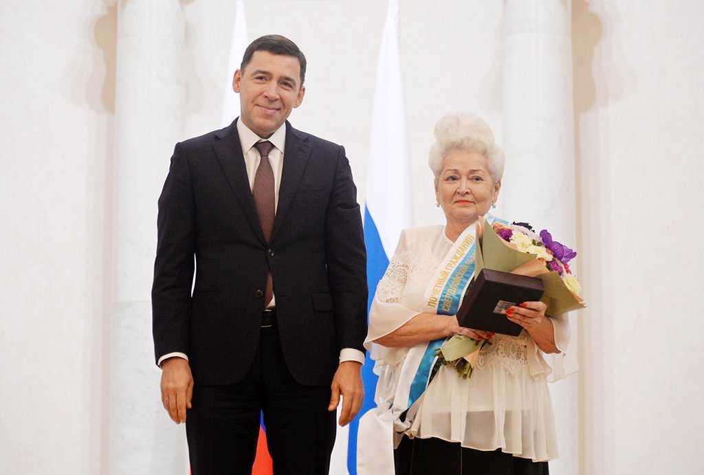 Евгений Куйвашев – церемония вручения государственных наград