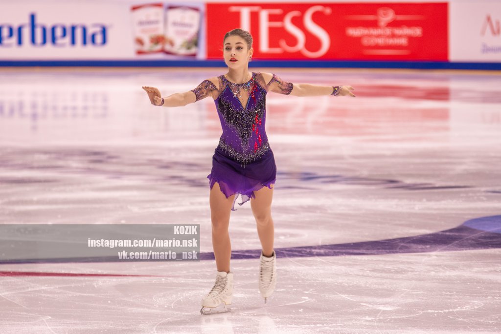 Новая чемпионка Европы - Алёна Косторная! Фото: Александр Козик