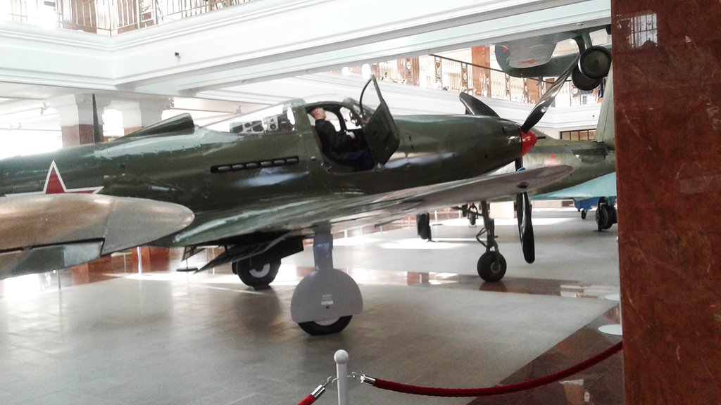 Самолёт «Аэрокобра» в Музее военной техники УГМК.